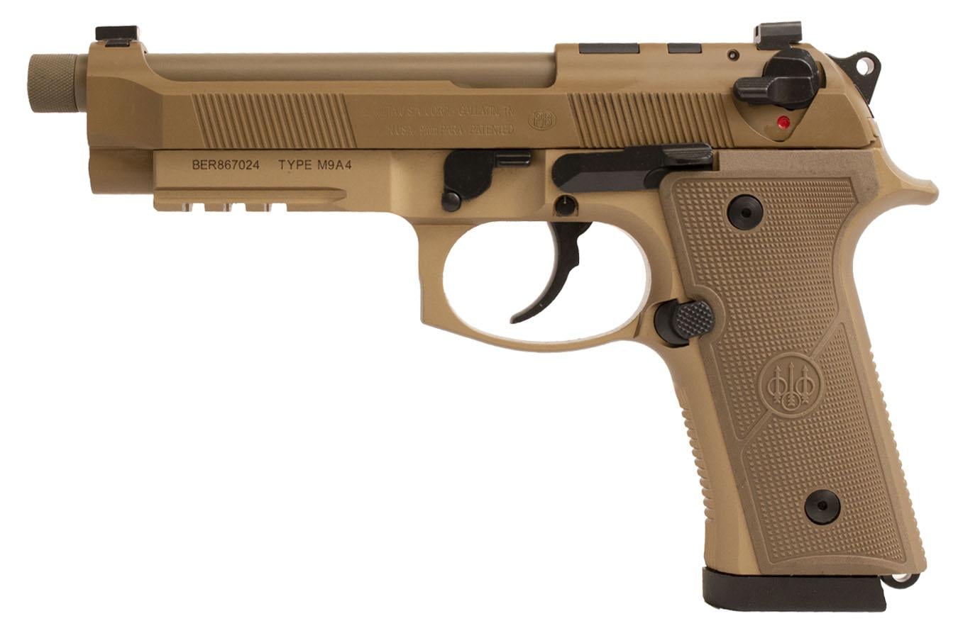 Beretta M9A4 9mm Full-Size Pistol with FDE Finish (Blemished)