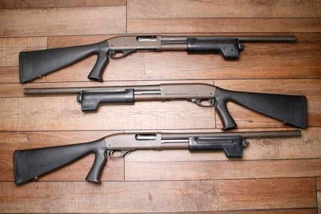 ODRC REMINGTON 870 POLICE MAGNUM 12GA FLASHLIGHT FOREND SYNTHETIC 20IN USED 