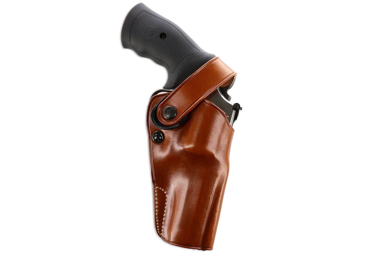 Galco DAO Strongside/Crossdraw Belt Holster for Smith & Wesson X-Frame Revolvers – Right Hand – Tan