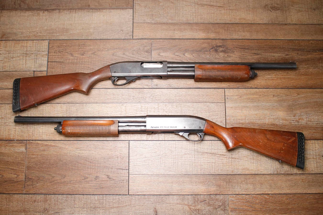 Remington 870 Police Magnum 12GA Police Trade-In Shotgun with Wood Stock