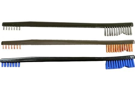 PROSHOT AP-3PK  NYLON/BRONZE/SS AP UTIL BRUSH 3PK