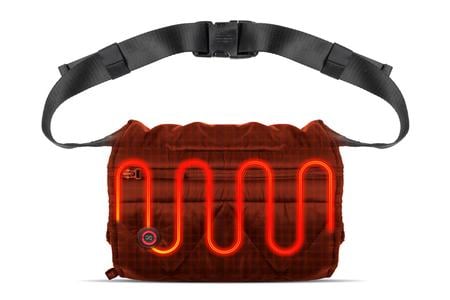 QUILTED HAND WARMER  | UNISEX 7.4V BLACK