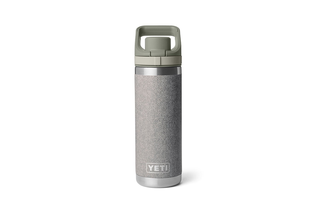 Yeti Coolers Rambler 18 oz Water Bottle with Flip Chug Cap Riverhead Green