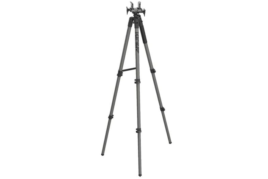 Bog Pod DeathGrip Aluminum Tripod with Gunmetal Grey Finish