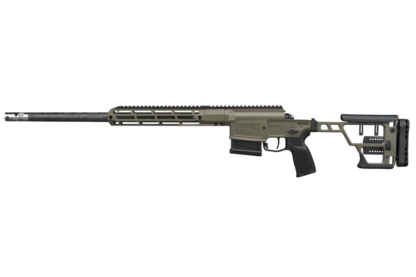 Sig Sauer Cross Sawtooth 22 Creedmoor Bolt-Action Rifle with Moss Green Cerakote Stock