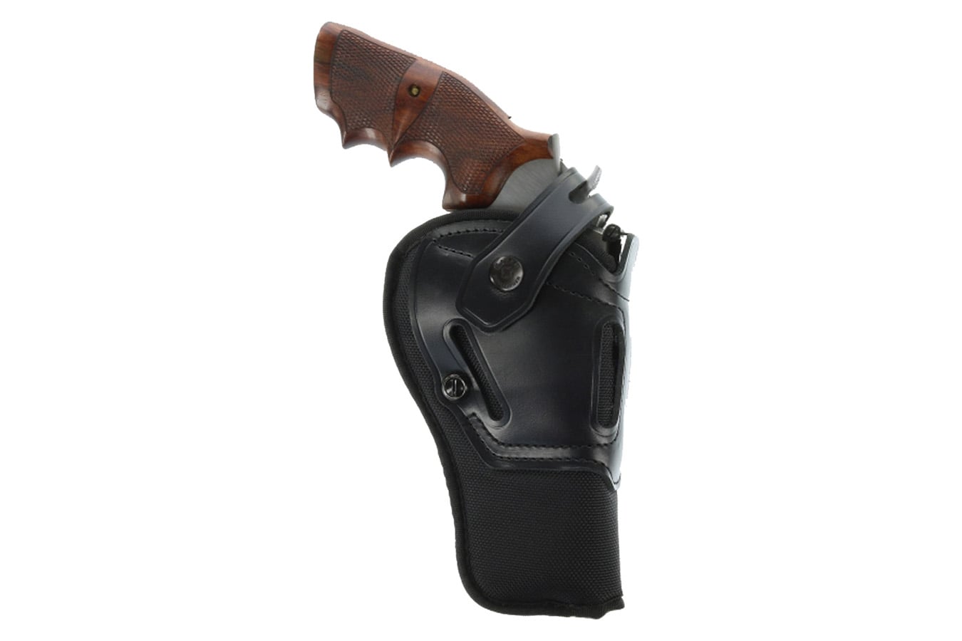 Galco Switchback OWB Black Leather Belt Slide Holster for Ruger Alaskan/SW N-Frame