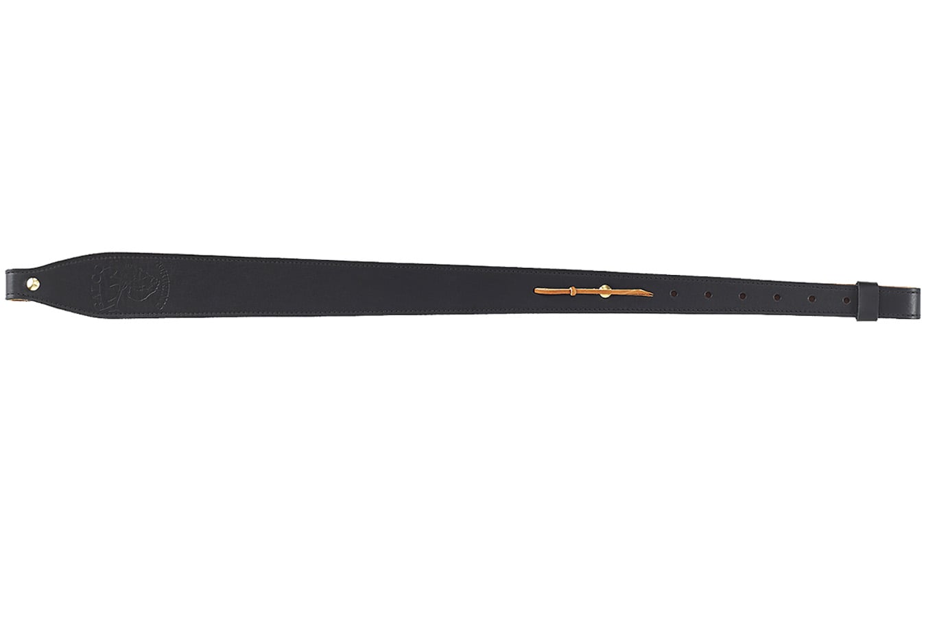 Galco  Tapered Black Leather 29-42 Inch Adjustable Sling