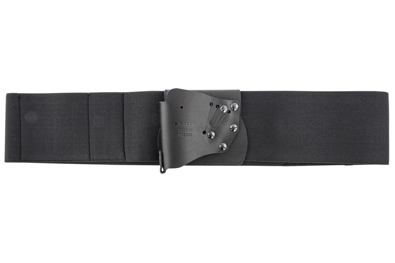 Galco UnderWraps Elite Black XL Leather/Nylon Handgun Holster