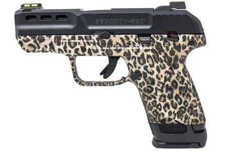 UGER SECURITY 380ACP  LEOPARD PRINT PSTL 3.42`  BBL 15+1RD BLK F.O. FRONT  SIGHT