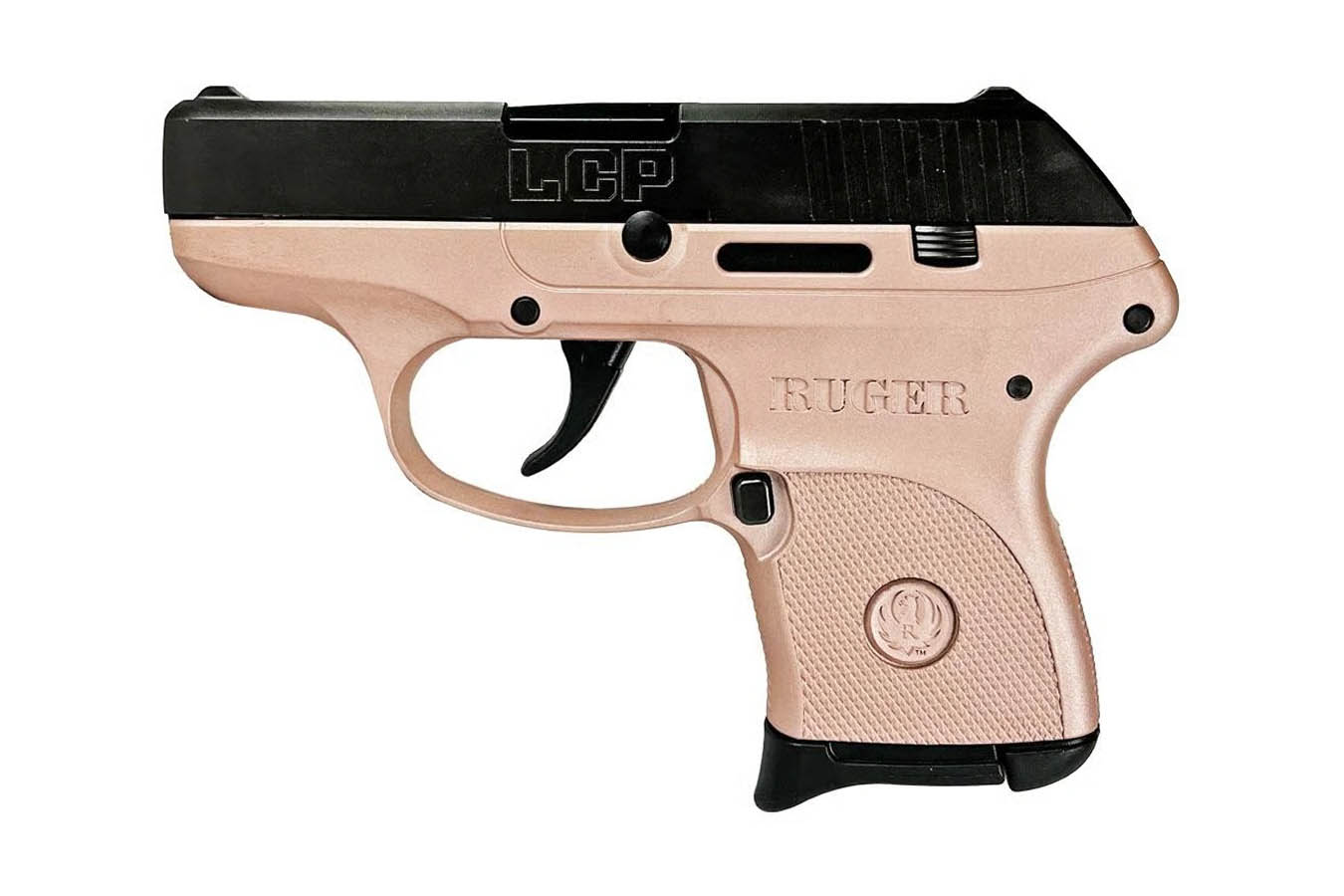 Ruger LCP 380 ACP Carry Conceal Pistol with Rose Gold Frame