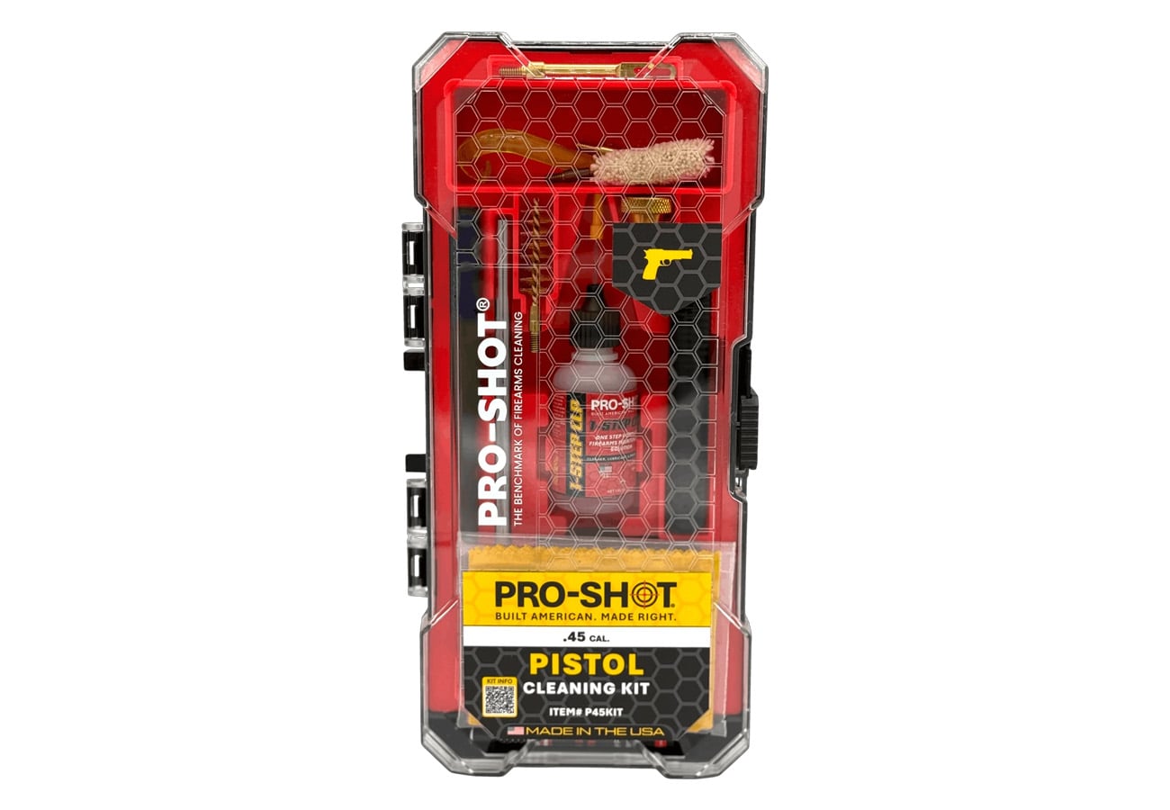 Pro Shot .45 Cal. Pistol Cleaning Kit