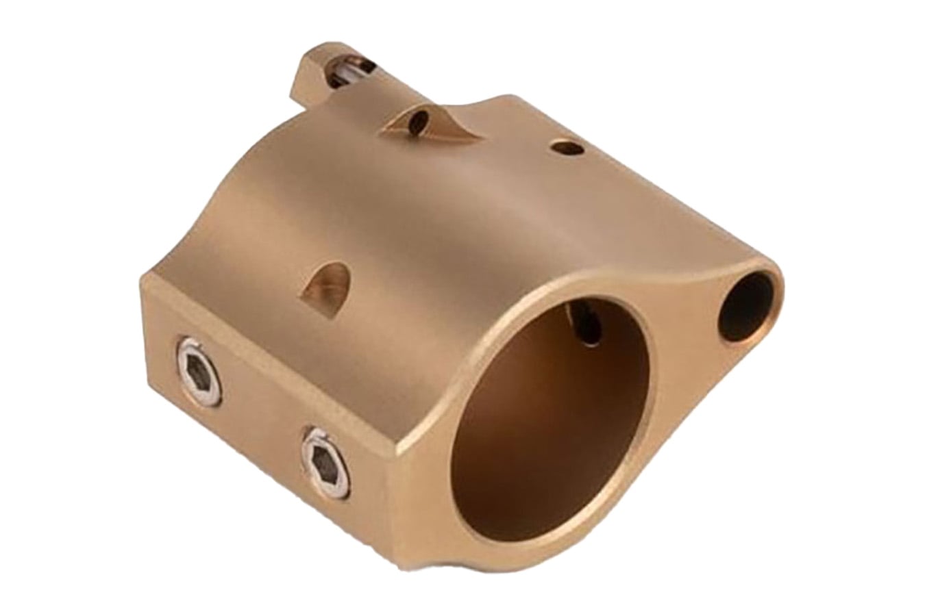 Superlative Arms AR-15 .750Inch Adjustable Gas Block Bronze/FDE