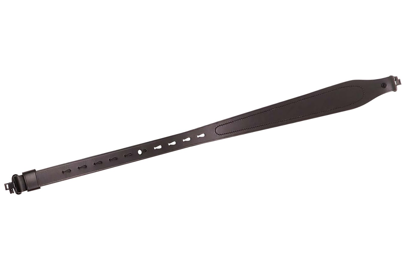 Galco No-Slip Black Leather 29- 42 Inch OAL Adjustable Rifle Sling