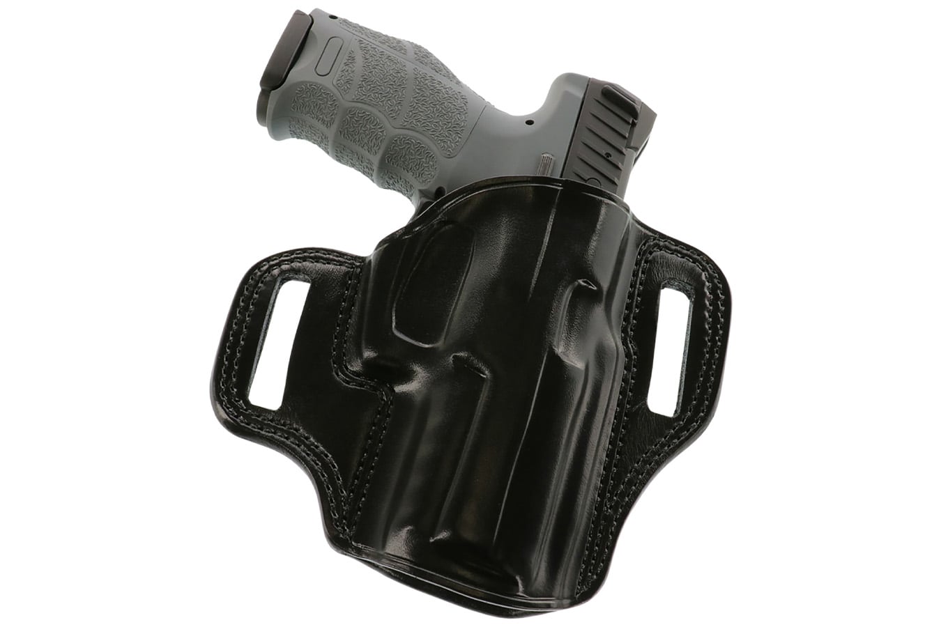 Galco Combat Master OWB Black Leather Holster for HK VP9