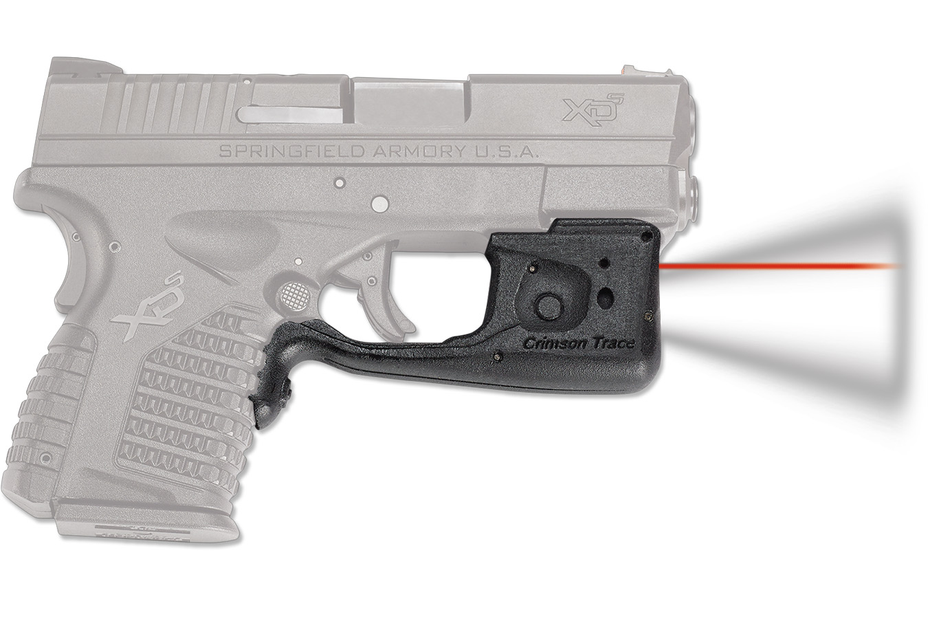 Crimson Trace Laserguard Pro Springfield XD-S Red Laser/White Light