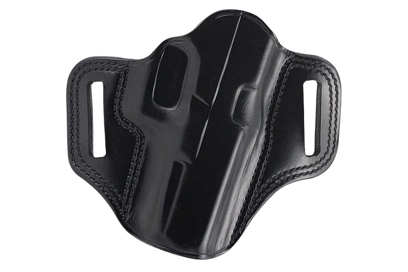 Galco Combat Master OWB Black Steerhide Holster for Colt King Cobra