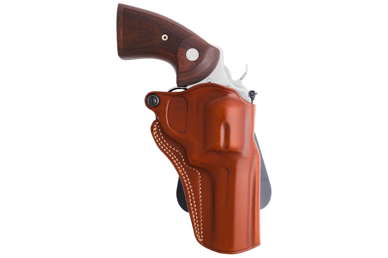 Galco Speed Master 2.0 Paddle OWB Tan Steerhide Holster for SW J Frame