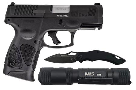 G3C 9MM BK 2X12 RND MAG KNIFE AND LIGHT