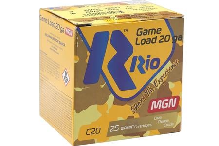 RIO RC20MGN5   GAME LOAD   20 3IN  5SHT 11/4 25/10