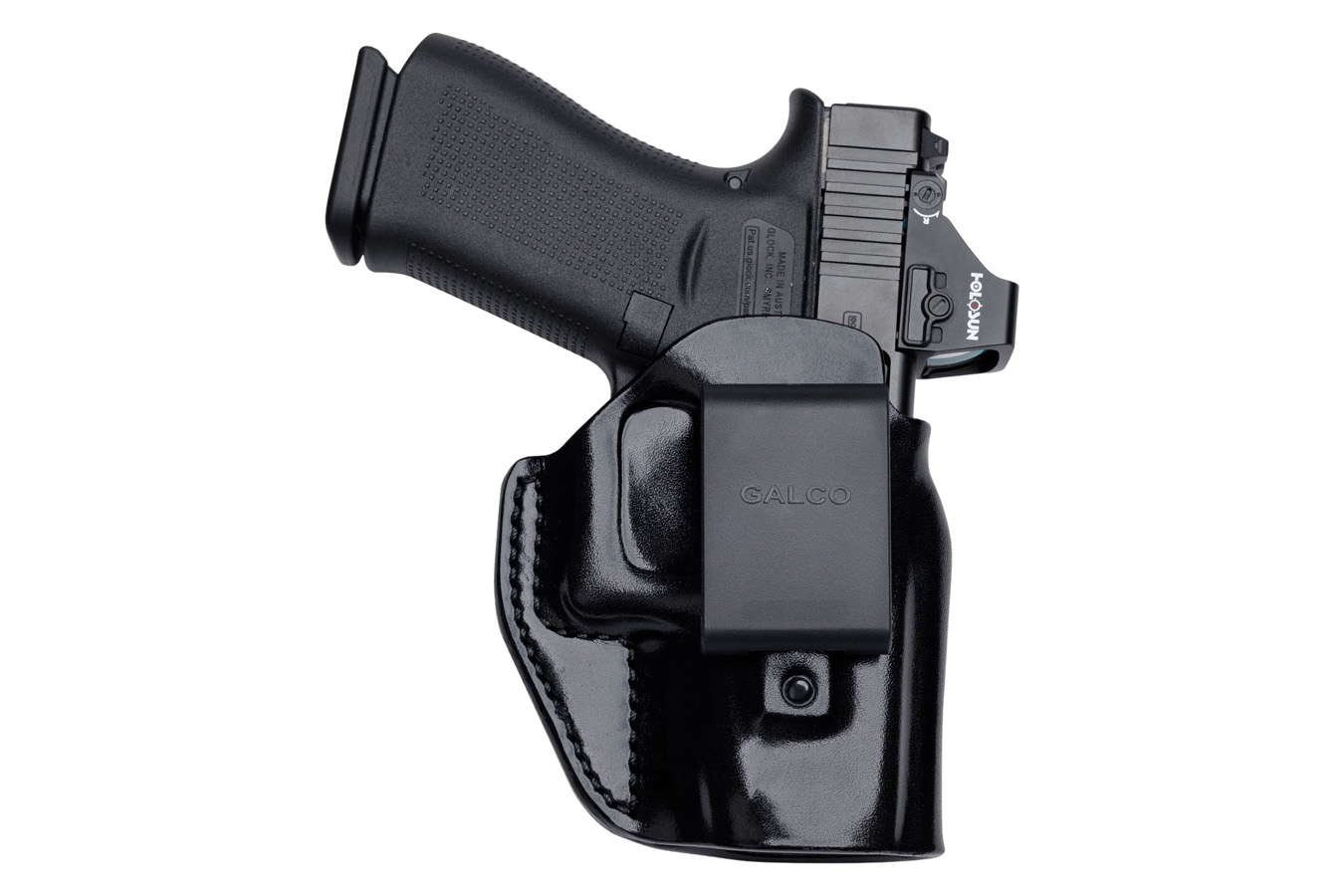 Galco Stow-N-Go Masterbilt IWB Black Steerhide Holster for Glock 19 Gen 1-5