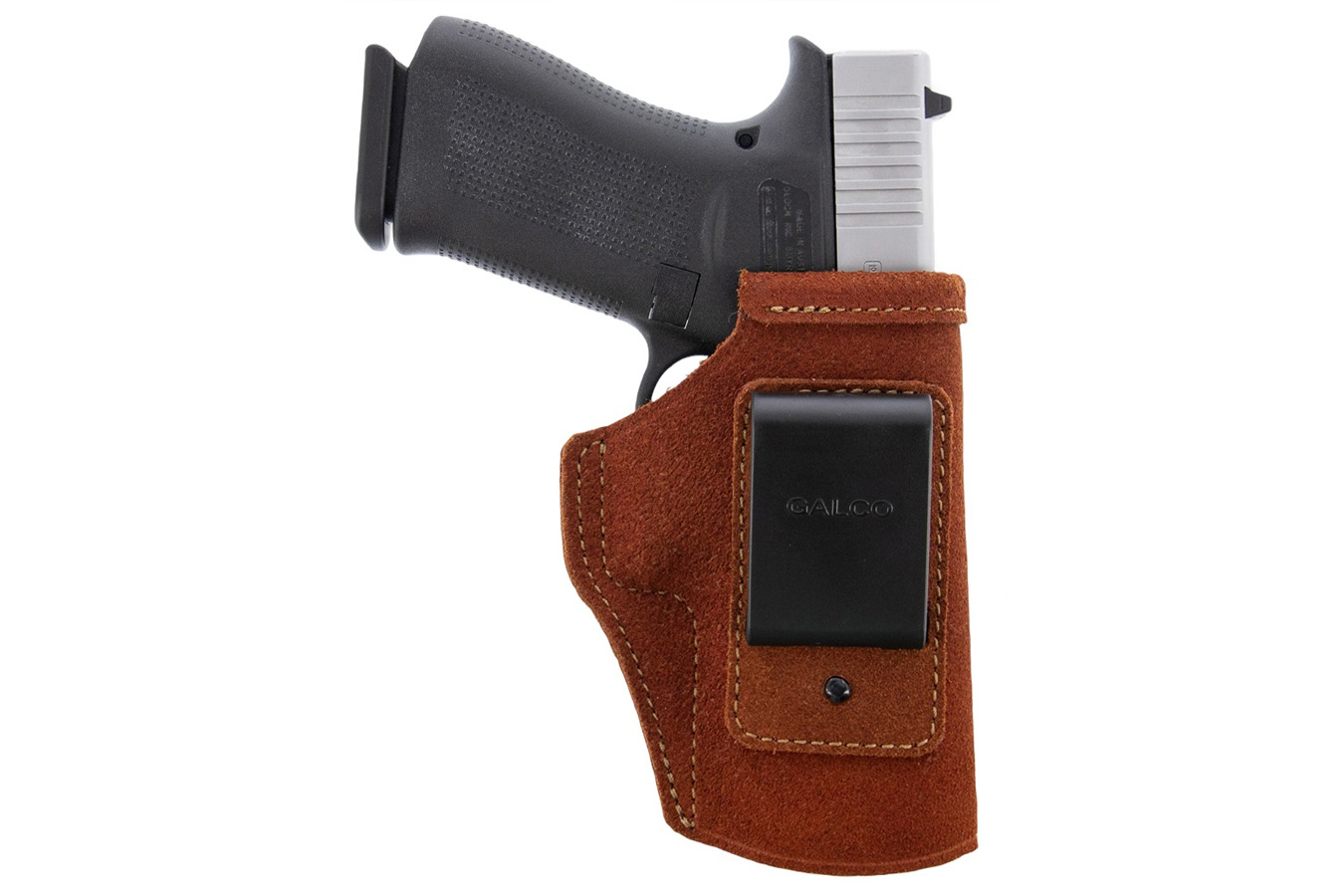 Galco Stow-N-Go IWB Natural Steerhide Holster for Glock 26 Gen3-5