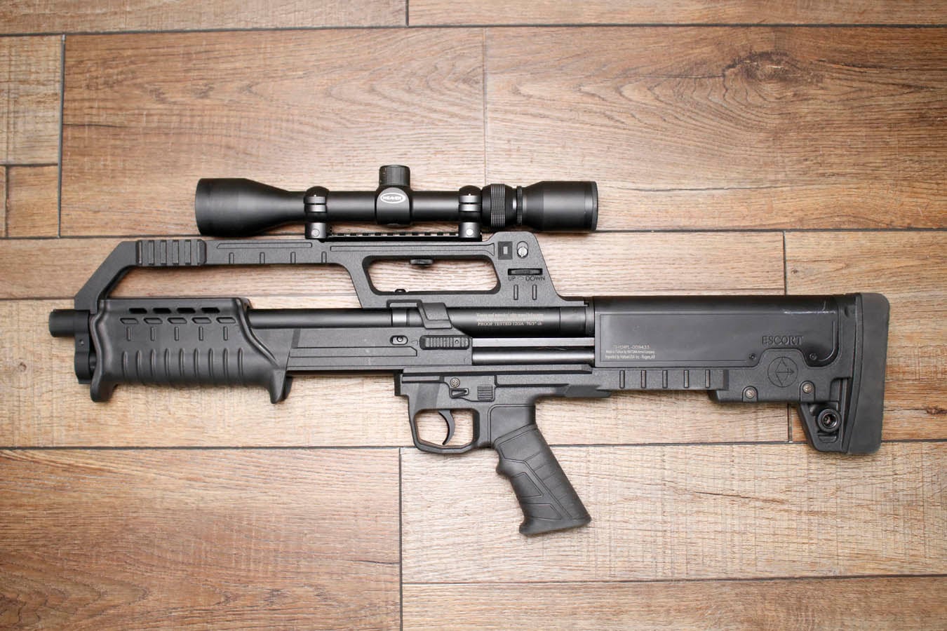 Hatsan Escort 12GA Police Trade-In Shotgun with Weaver Scope