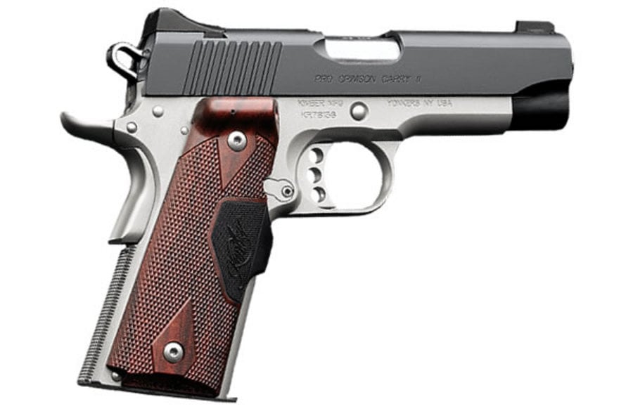 KIMBER PRO CRIMSON CARRY II 45ACP GREEN LASER