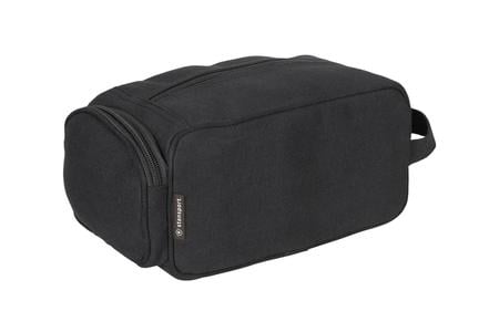 COTTON CANVAS TRAVEL ACCESSORY BAG 12.5`X5`X5`