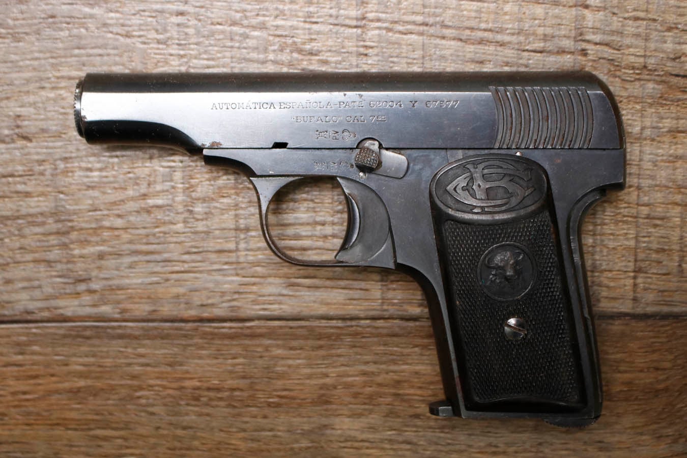 Spain Buffalo 32 ACP Police Trade-In Pistol
