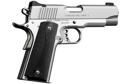 STAINLESS PRO CARRY II 45ACP PISTOL
