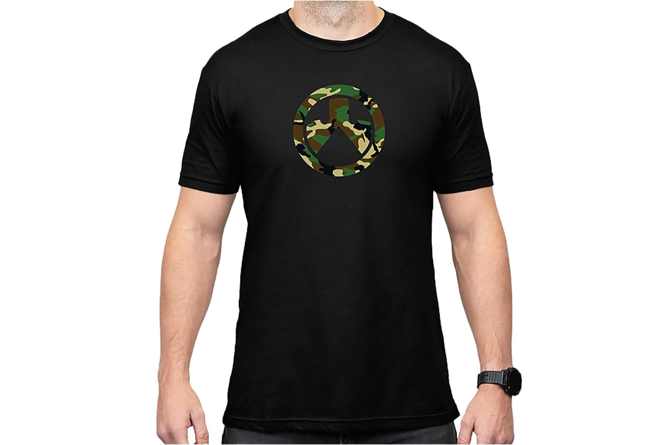 Magpul Woodland Camo Icon Blend T-Shirt Small