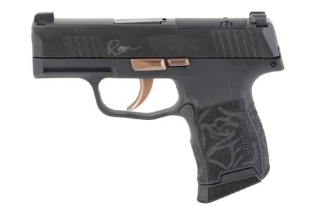 80 ACP, 3.1IN, ROSE, BLK, STRIKER, X-RAY 3, (2) 10RD MAG, OPTIC READY