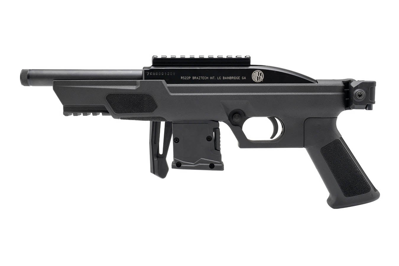 Rossi RS22P 22LR Rimfire Pistol with Threaded Barrel and Brace