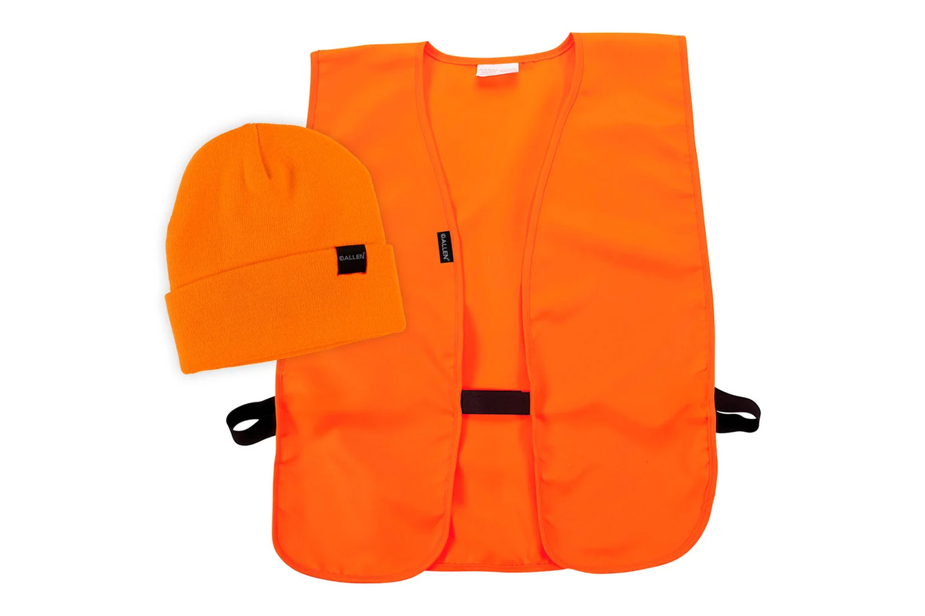 Allen Stocking Cap & Vest Combo Men's M-XL Blaze Orange