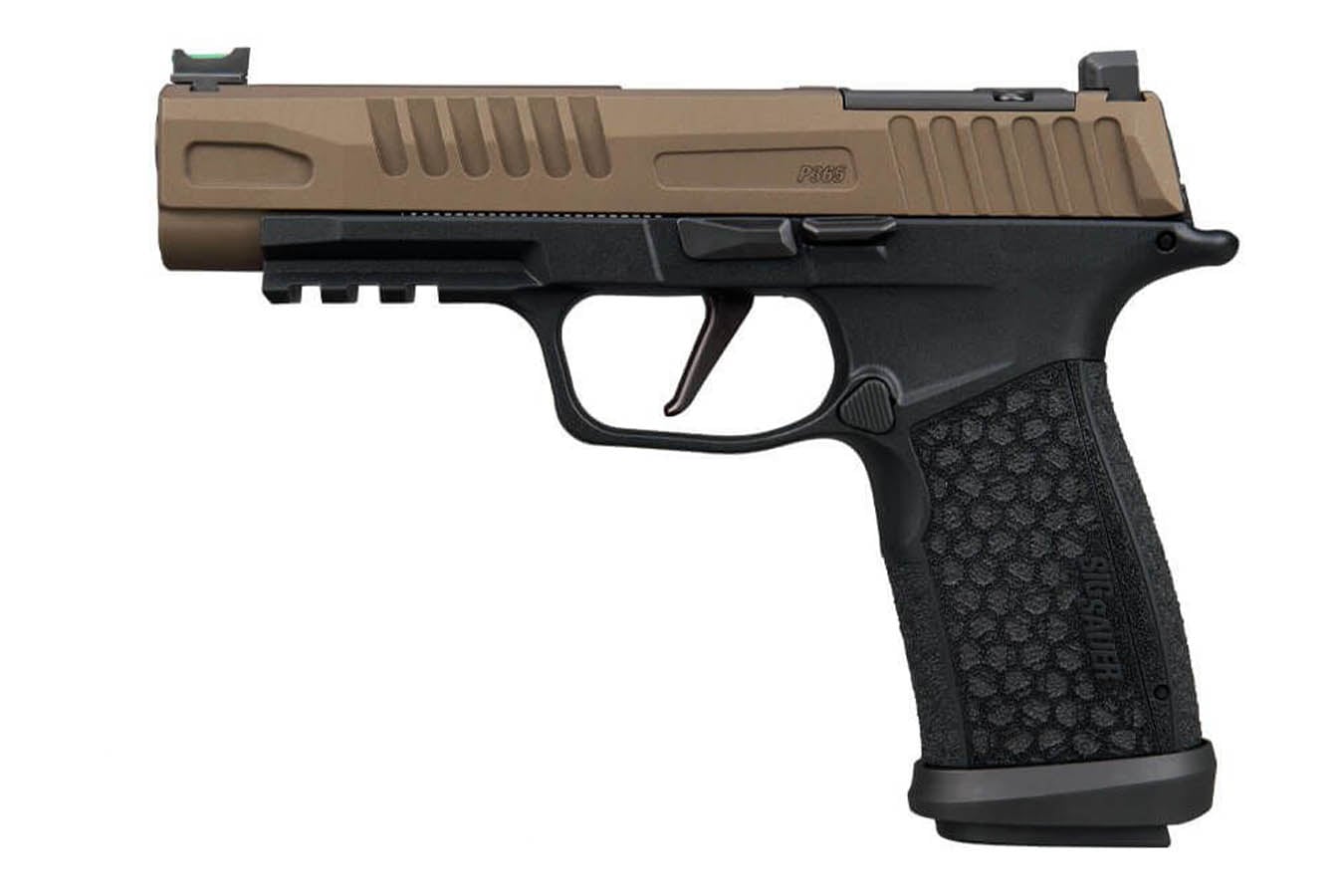 Sig Sauer P365-FUSE Freedom 9mm Optic Ready Pistol with Bronze Slide and Freedom Engraving