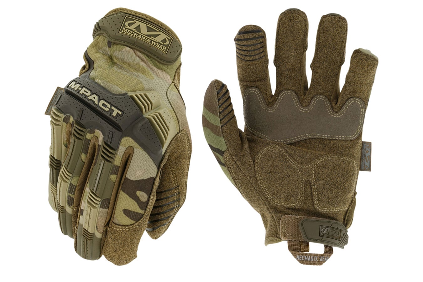 Mechanix Gloves M-Pact MultiCam Tactical Impact Resistant Gloves XL