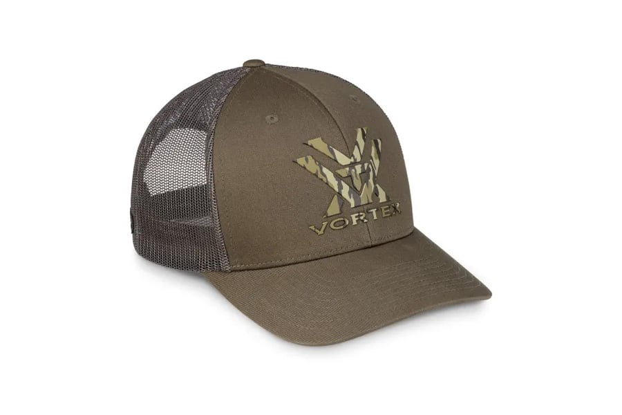 Vortex Apparel Camo Punch Cap - Dark Olive