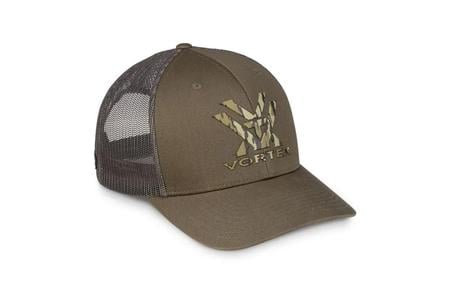 CAMO PUNCH CAP DARK OLIVE
