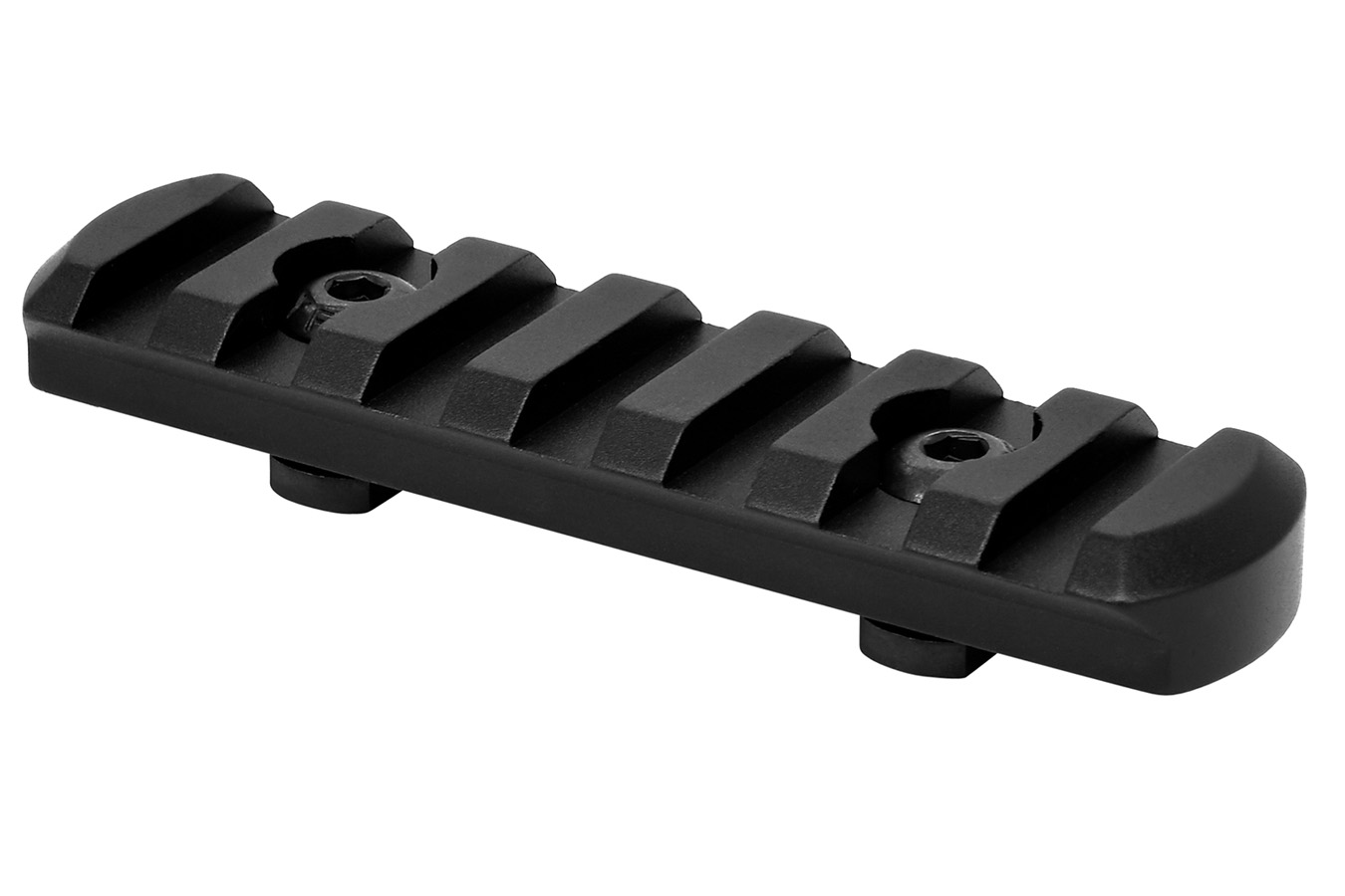 Warne 7-Slot M-LOK Compatible Picatinny Rail Black