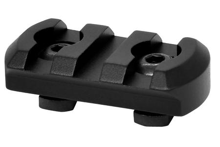WARNE 6201M       M-LOK 3 SLOT RAIL  BLK