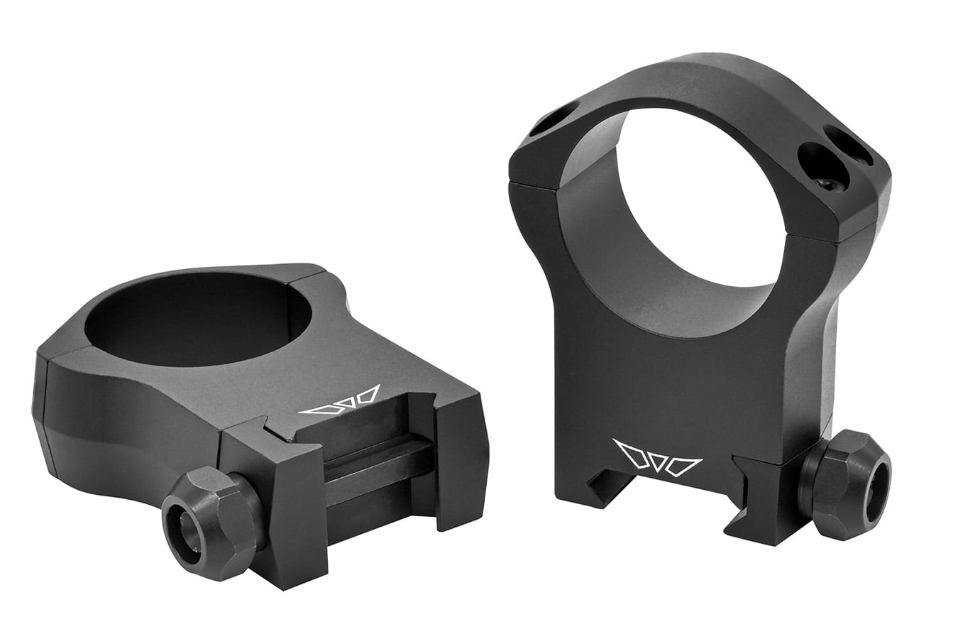 Warne 30mm Ultra High Matte Scope Rings for Picatinny and Weaver Mounts