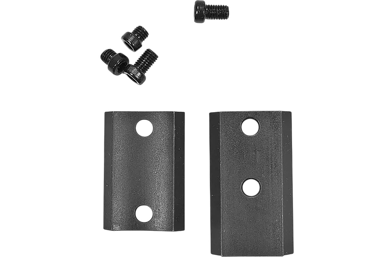 Warne HS Precision 2-Piece Steel Scope Base Mount with 8-40 Screws Matte Black