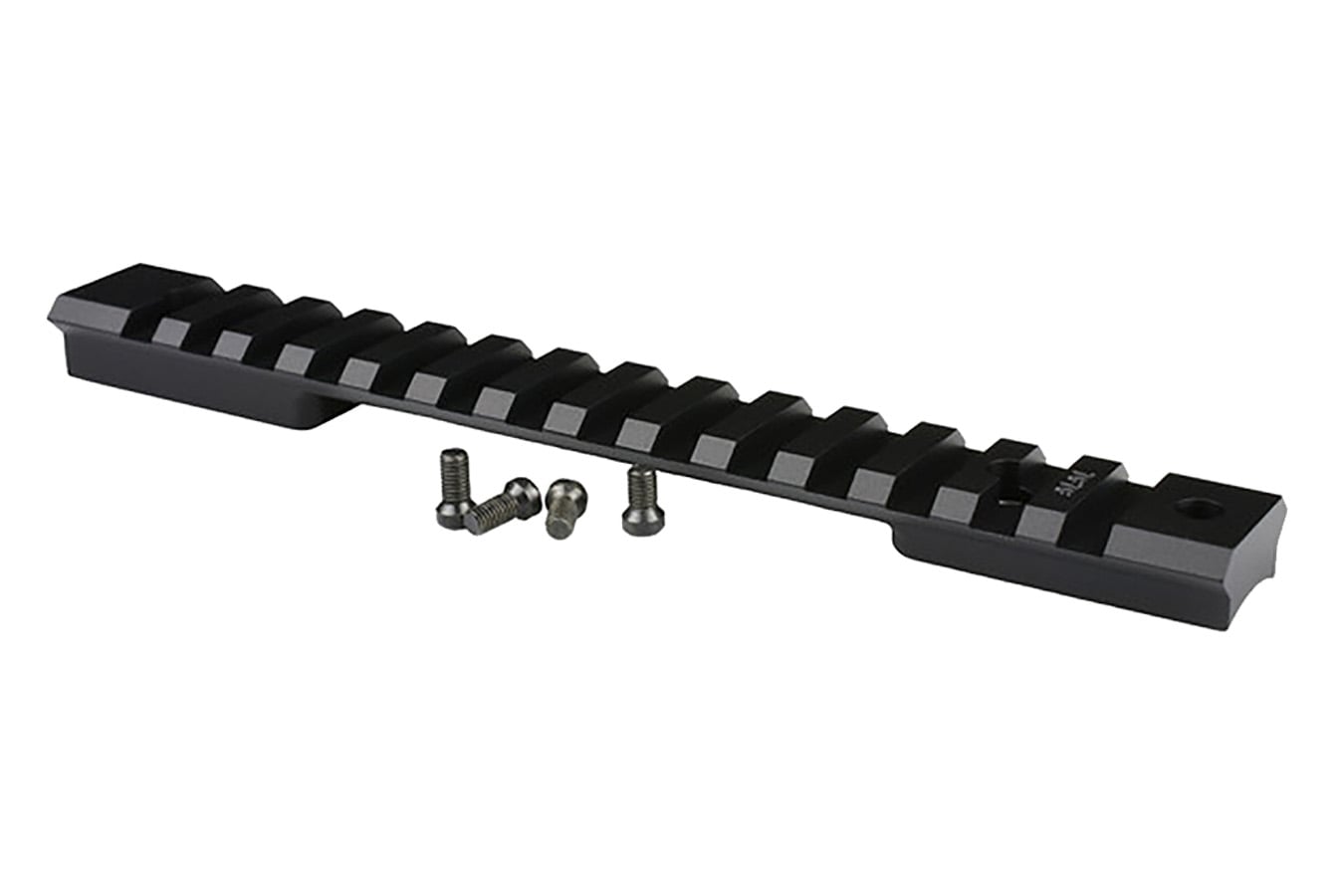 Warne Mountain Tech Tactical Rail for Weatherby Mark V 9-Lug Magnum Rifles, Black Anodized, 20 MOA