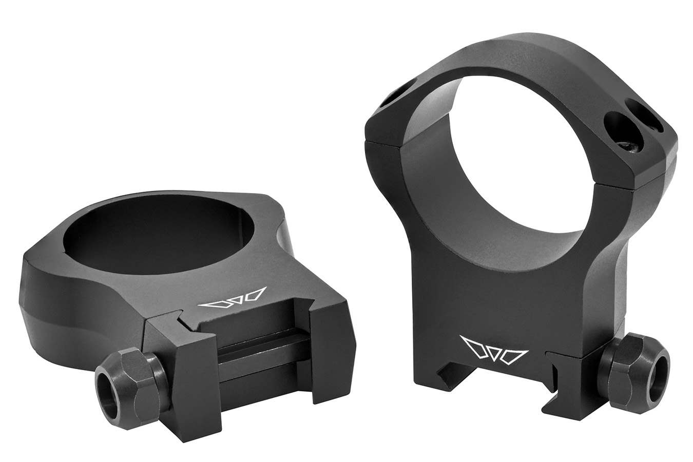Warne 34mm Ultra High Matte Scope Rings, Black Finish for Picatinny and Weaver Rails
