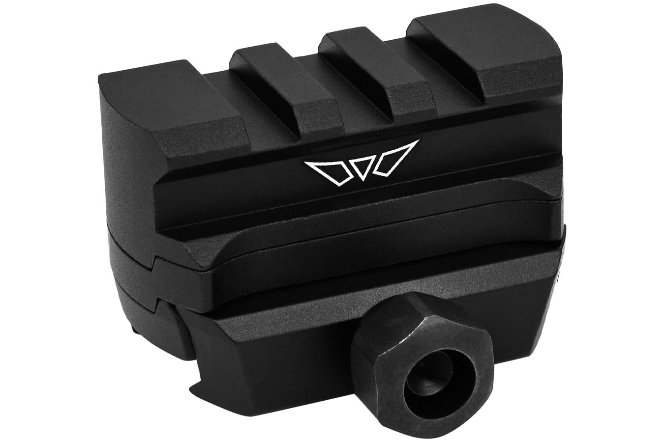 Warne 6102M Red-Dot Riser Mount for Picatinny Rail with Adjustable Height