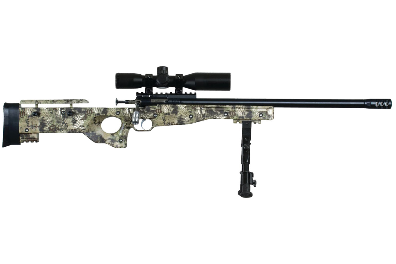 Keystone Crickett Precision 22lr Single Shot Rifle with 4x28 Combat Scope