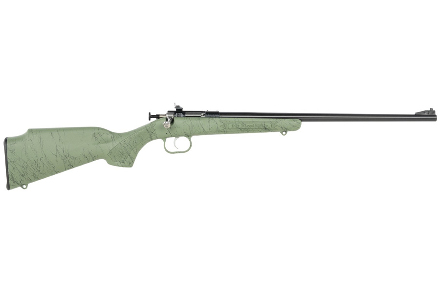 Keystone Crickett 22 LR Bolt Action Rifle with Green Stock