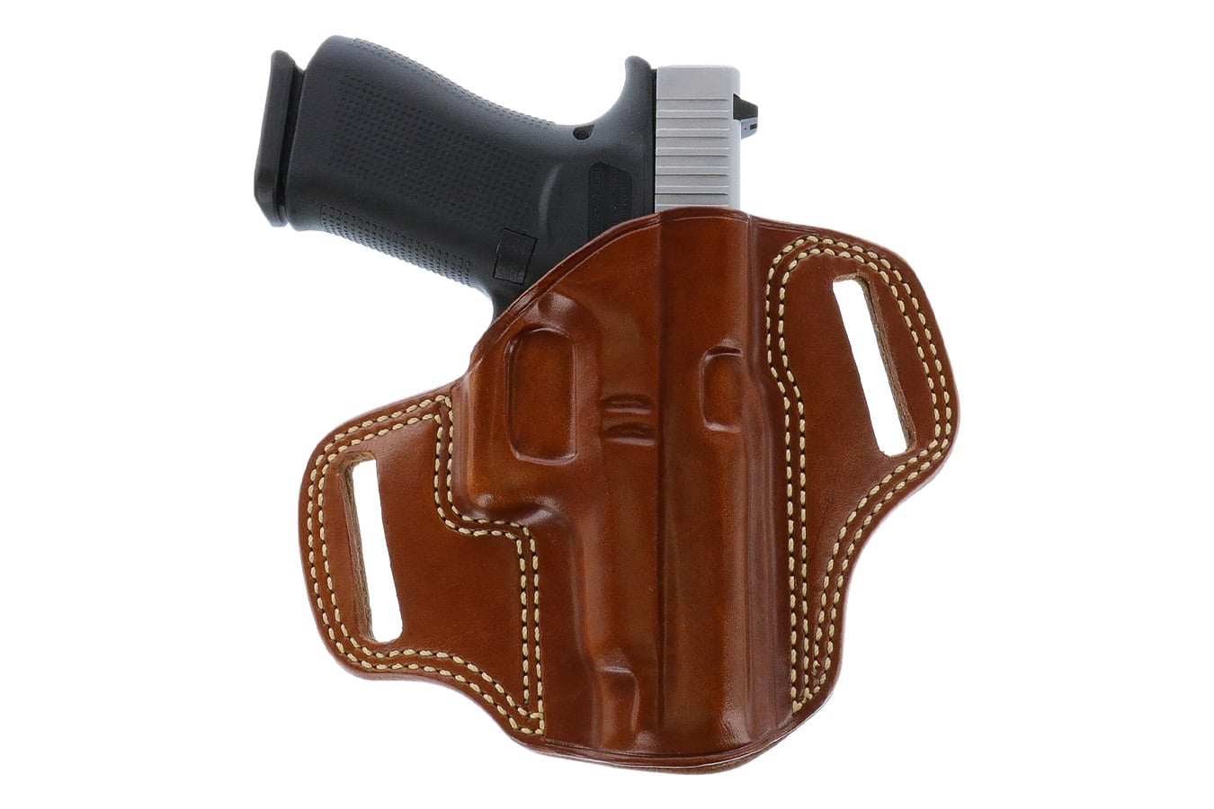 Galco Combat Master Belt Holster for Glock 26, 27 & 33 – Right Hand – Tan