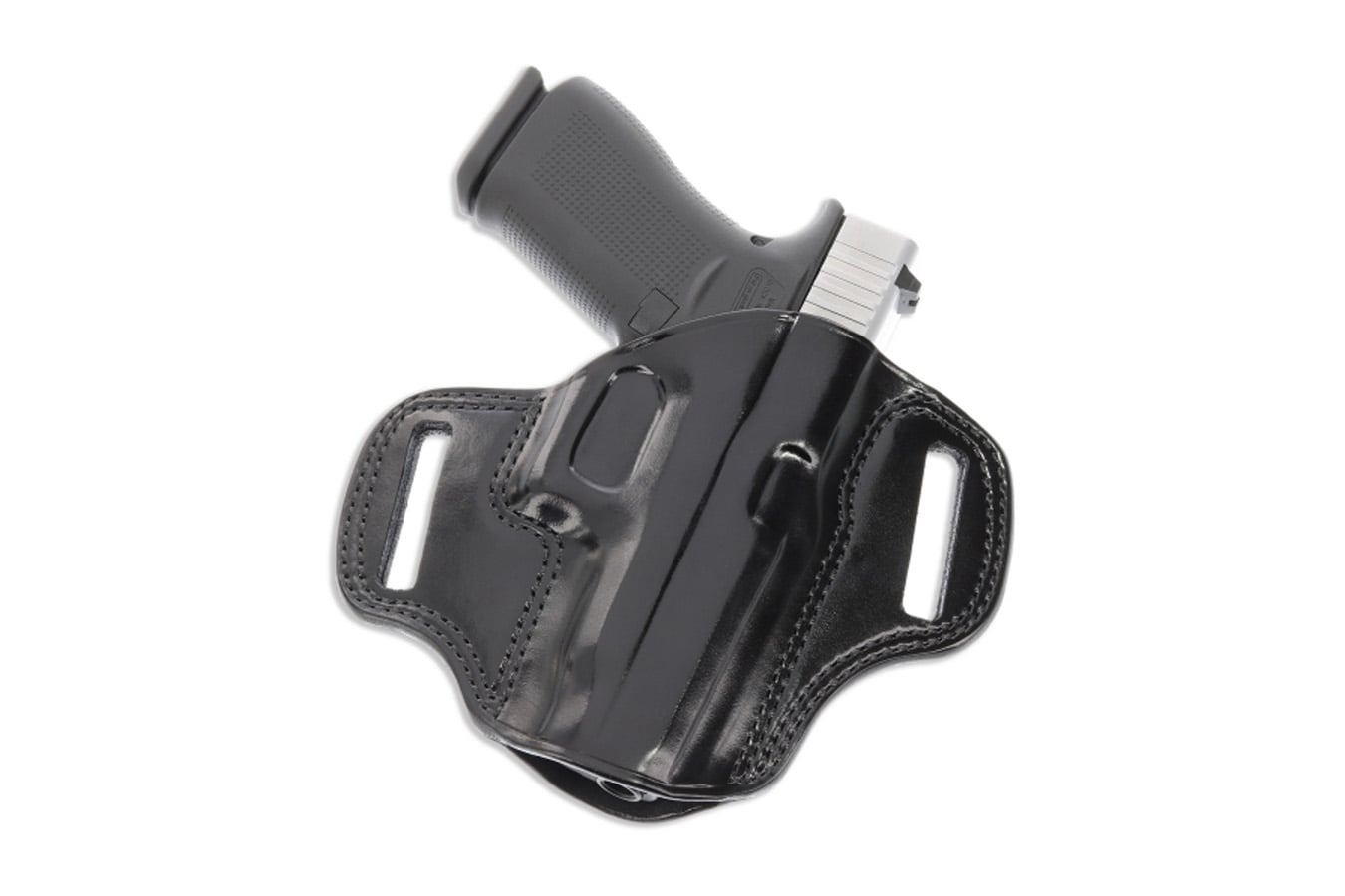 Galco Combat Master Belt Holster for Glock 48 & Smith & Wesson Equalizer/M&P 9mm Shield EZ – Right Hand – Black
