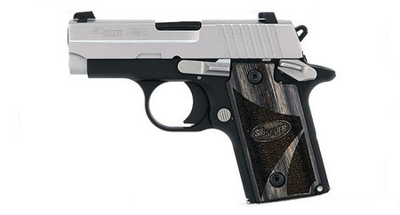 SIG SAUER P238 Blackwood 380 ACP Centerfire Pistol with Night Sights
